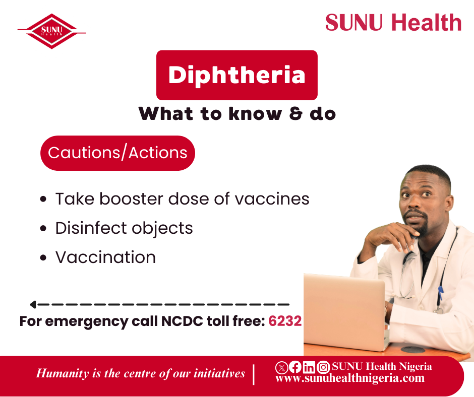 What can be done to prevent Diphtheria? SUNU Health